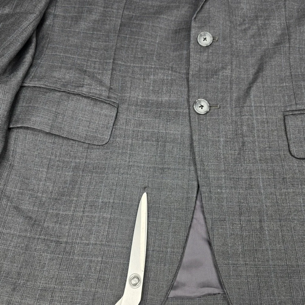 Joseph Abboud Nordstrom Loro Piana Mens 40R 34x30‎ Suit Jacket+PANTS Wool Blazer